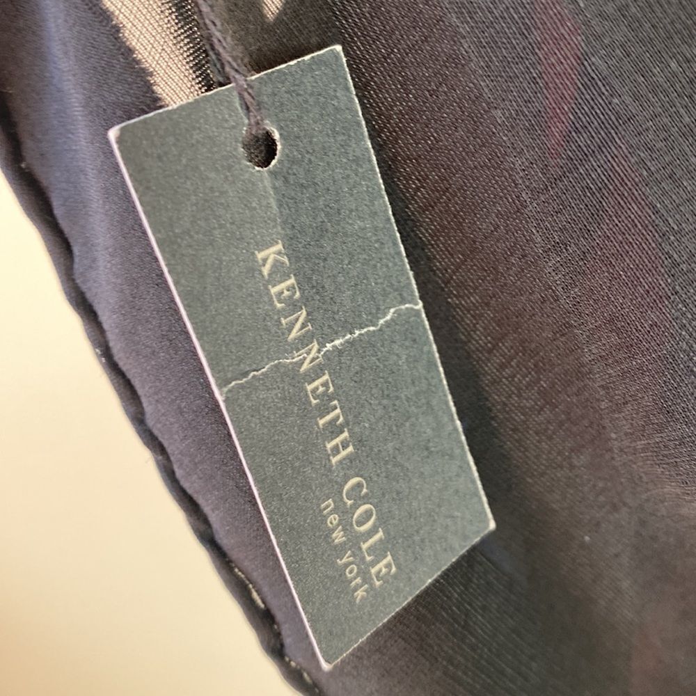 NWT Kenneth Cole Velour & Sheer Scarf - Picture 5 of 9